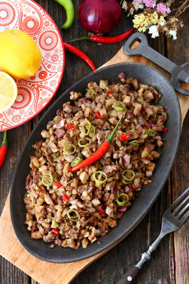 Authentic Pork Sisig Recipe | Famous Filipino Sizzling Pork Dish