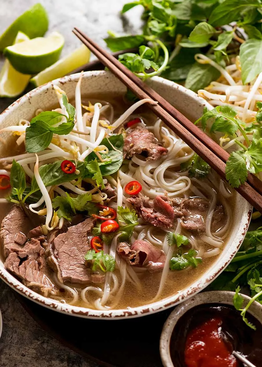 Authentic Vietnamese Pho Recipe | Traditional Beef Noodle Soup