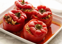 Lightened-Up Stuffed Peppers