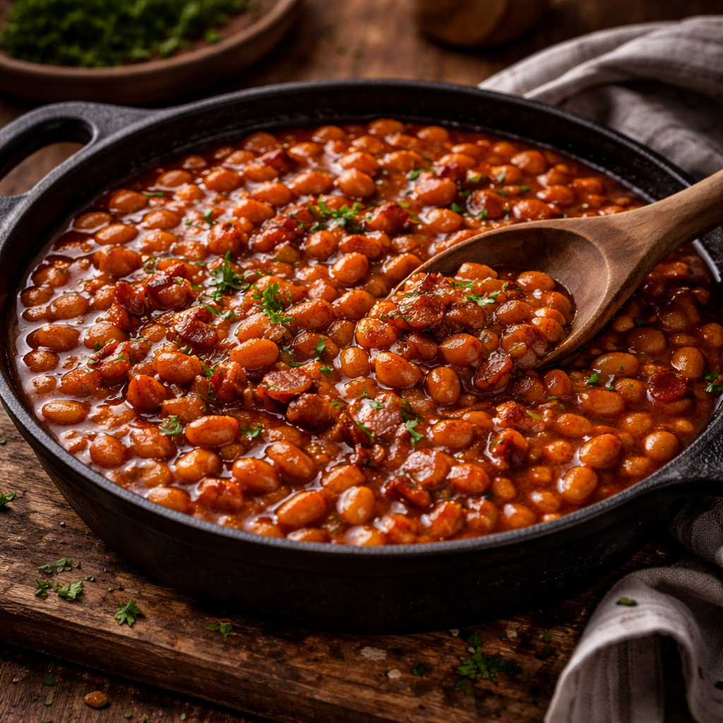 Classic Baked Beans Recipe |  Sweet and Savory Homemade Beans