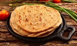 Homemade Whole Wheat Parathas