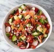 Kachumber (Indian Cucumber Salad)
