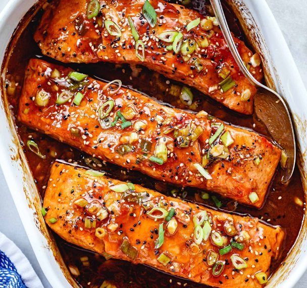 Teriyaki Salmon Recipe | Sweet, Savory & Glazed Japanese Style Salmon