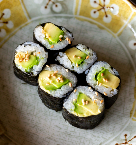 Avocado Roll Recipe | Creamy, Fresh & Simple Vegan Sushi Roll