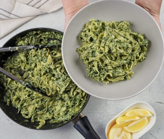 Spinach Ricotta Pasta Recipe | Creamy, Healthy & Easy Italian Pasta