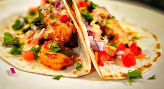 Spicy Shrimp Tacos | Zesty, Fiery and Loaded with Fresh Toppings