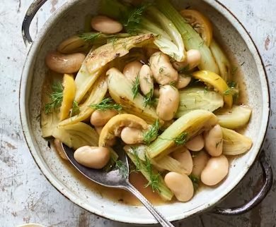 Lemon Gigante Beans
