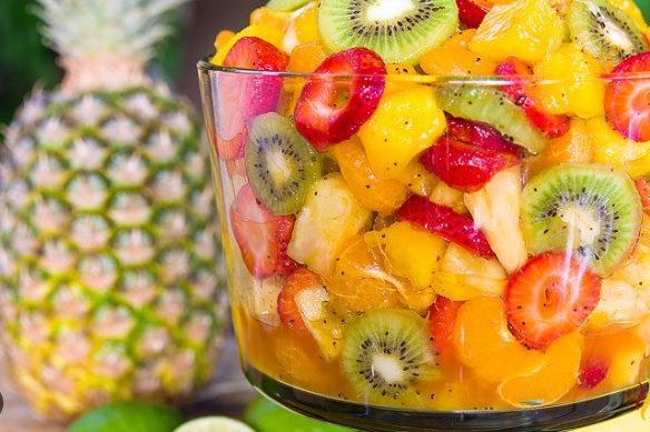 Tropical Fruit Salad Recipe | Refreshing, Juicy & Exotic Fruit Mix