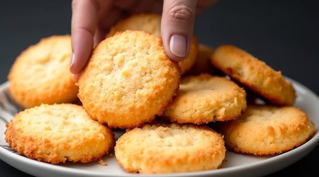 Turmeric Biscuits | Golden, Buttery and Lightly Spiced Healthy Homemade Treat