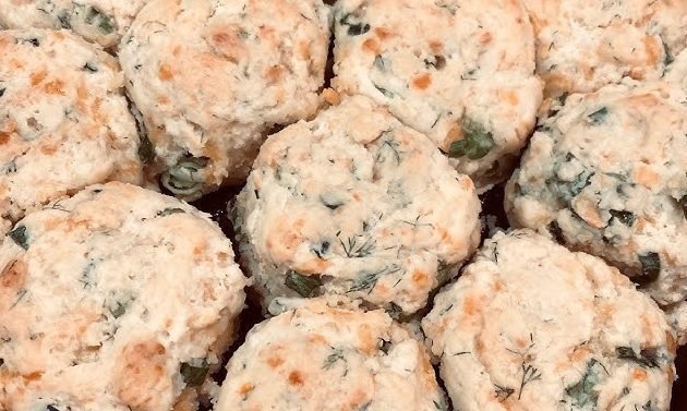 Herb Biscuits Recipe | Savory, Buttery & Flavorful Homemade Biscuits