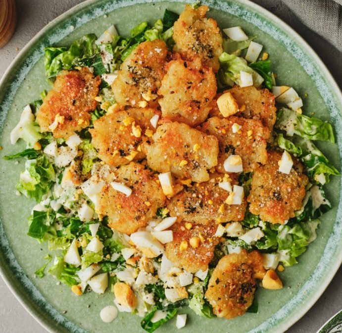 Potato Caesar Salad Recipe | Creamy, Savory & Hearty Twist on Classic Salad