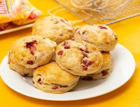 Banana Nut Scones | Soft, Moist and Packed with Sweet Banana and Crunchy Nuts