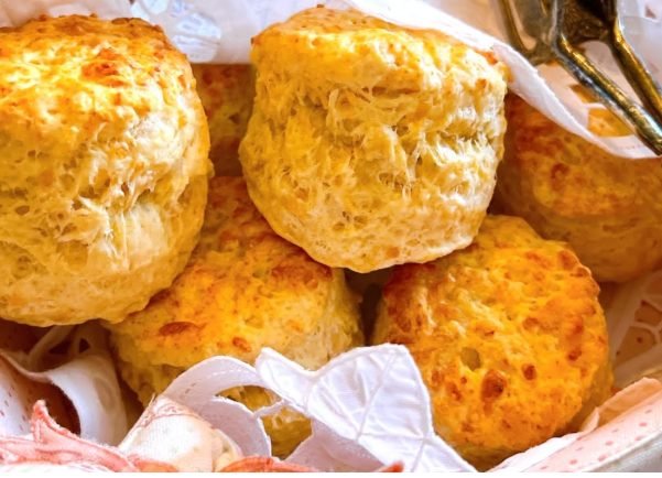 Cheddar Cheese Scones | Savory, Buttery and Richly Cheesy Bakery-Style Treat