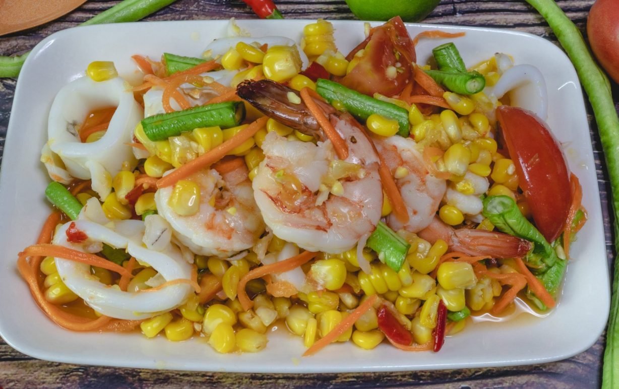 Seafood Salad Recipe | Fresh, Light & Flavorful Mixed Seafood Dish