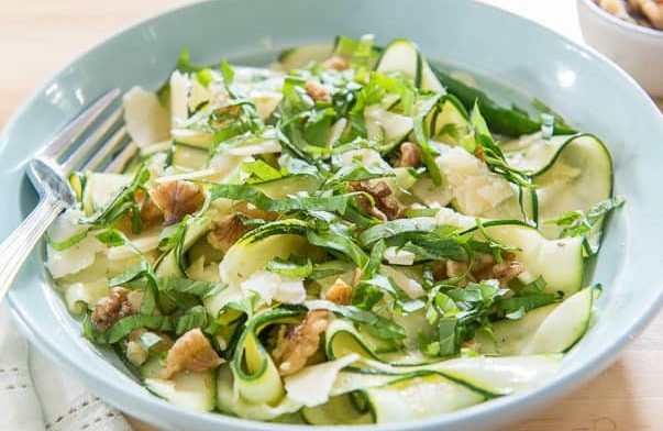 Zucchini Ribbon Salad Recipe | Fresh, Light & Healthy Vegetable Salad