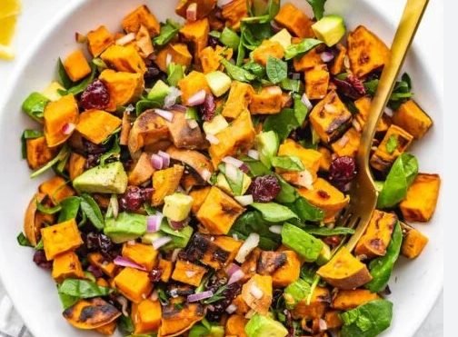 Sweet Potato Salad Recipe | Healthy, Flavorful & Fresh Homemade Salad
