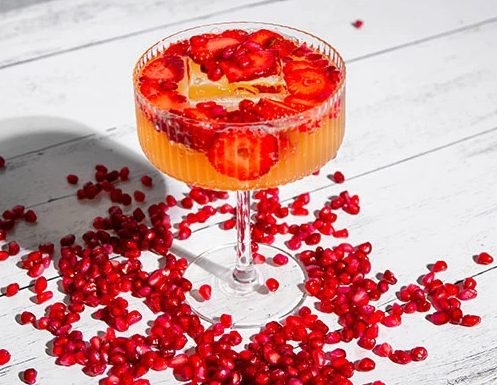 Pomegranate Sparkler Recipe | Refreshing, Fruity & Festive Sparkling Drink