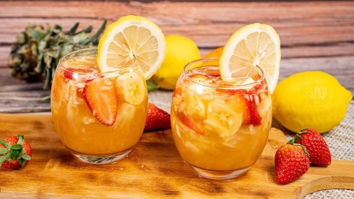 Tropical Fruit Punch | Refreshing, Fruity and Vibrantly Sweet Summer Drink