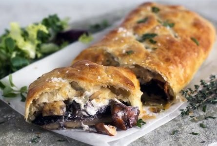 Mushroom Wellington | Savory, Flaky and Richly Flavorful Vegetarian Main Dish
