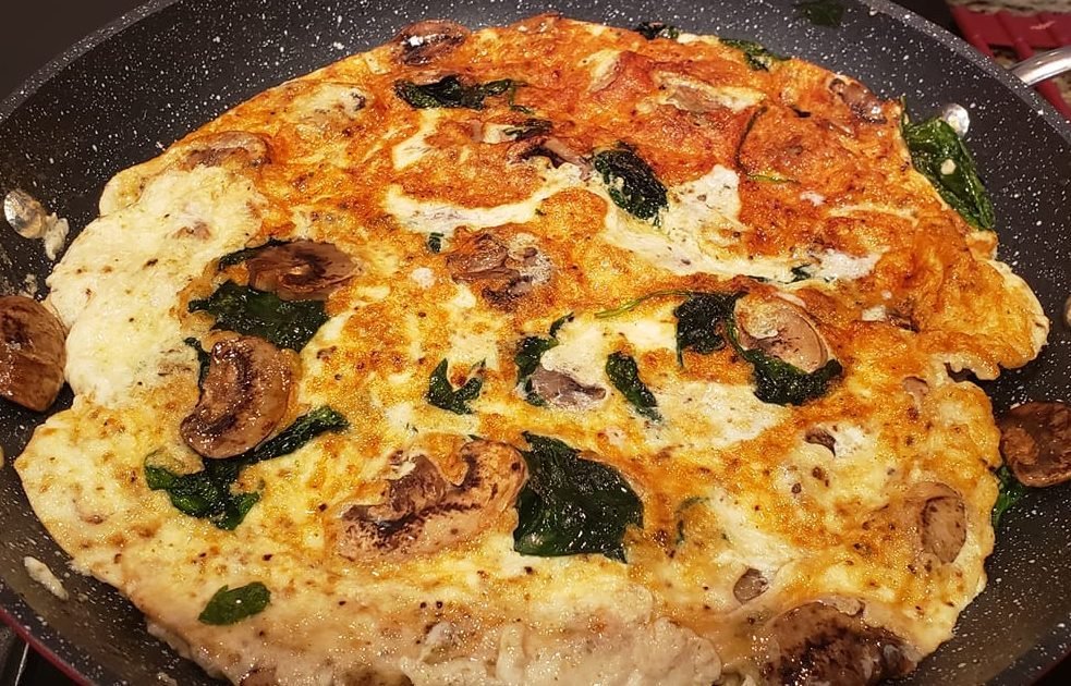 Mushroom Frittata | Fluffy, Savory and Protein-Packed Egg Breakfast Dish
