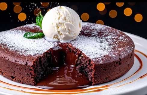 Dark Chocolate Lava Cake Recipe | Rich, Gooey & Decadent Chocolate Dessert