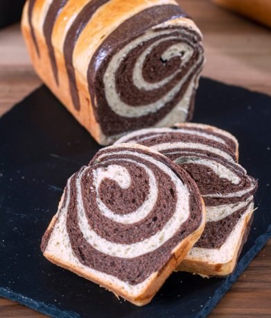 Chocolate Swirl Bread Recipe |  Soft, Sweet & Beautiful Homemade Bread