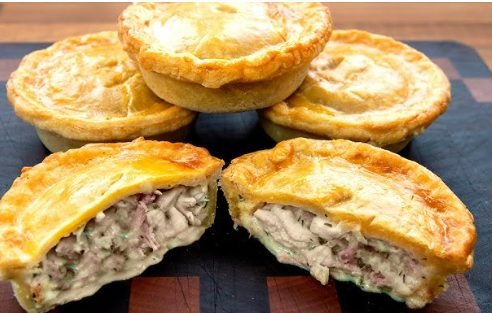 Mushroom Onion Pie Recipe | Savory, Hearty & Flavorful Baked Pie