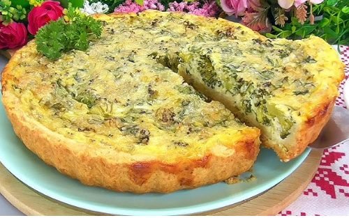 Broccoli Cheese Pie Recipe | Creamy, Savory & Delicious Baked Dish
