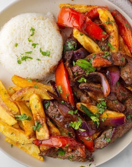 Lomo Saltado Recipe | Traditional Peruvian Beef Stir-Fry Dish  Description