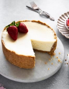 Eggless Cheesecake