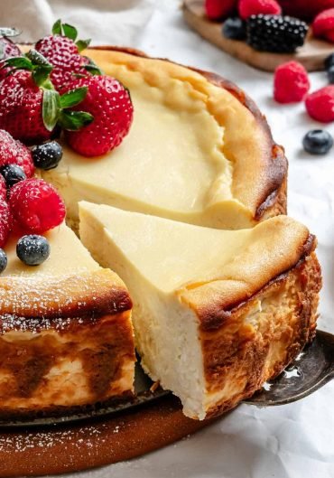 Classic Italian Ricotta Cheesecake