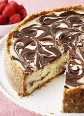 Chocolate Swirl Ricotta Cheesecake