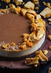 Honey Almond Ricotta Cheesecake