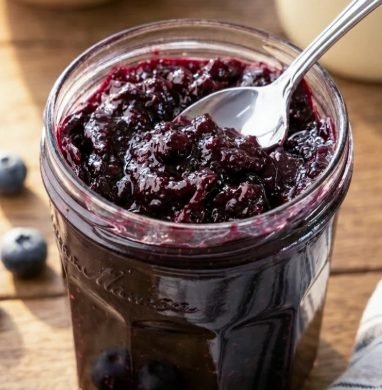 Blueberry Jam Recipe | Sweet & Homemade Blueberry Preserve