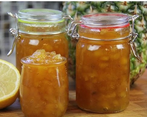 Pineapple Jam Recipe | Sweet & Tropical Homemade Pineapple Preserve
