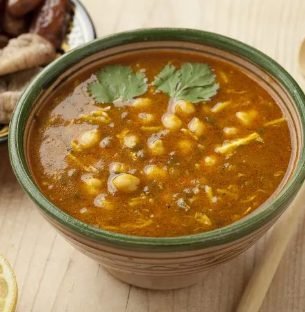 Moroccan Harira Soup Recipe | Traditional Moroccan Lentil & Chickpea Soup