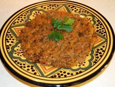Moroccan Zaalouk Recipe | Traditional Moroccan Eggplant and Tomato Salad