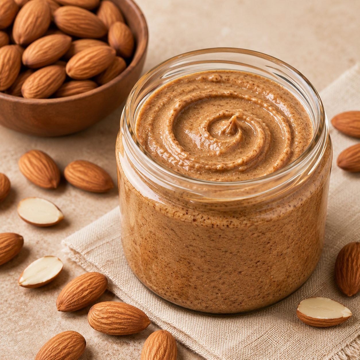 Homemade Almond Butter Spread Recipe | Creamy and Nutritious Nut Butter