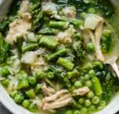 Asparagus aur Murghi Soup