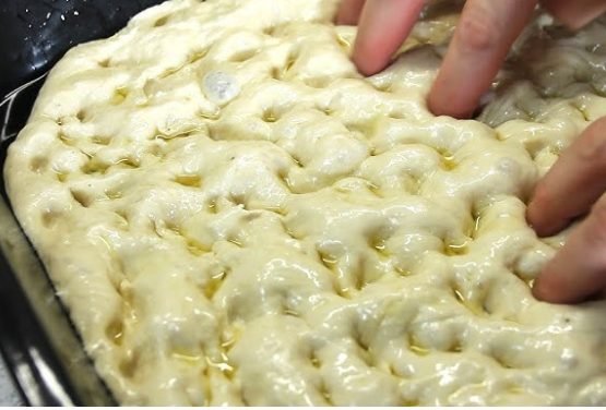 Focaccia Dough |  Soft, Airy and Olive Oil-Rich Italian Bread Dough