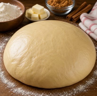 Cinnamon Roll Dough | Soft, Fluffy and Buttery Homemade Sweet Dough
