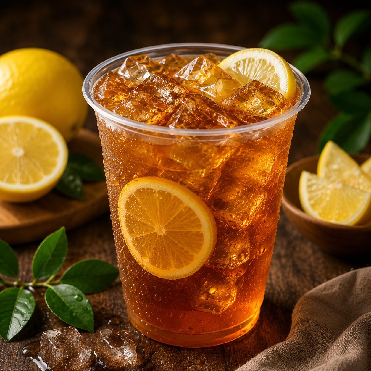 Classic Lemon Iced Tea | Refreshing, Crisp and Homemade Summer Tea Recipe