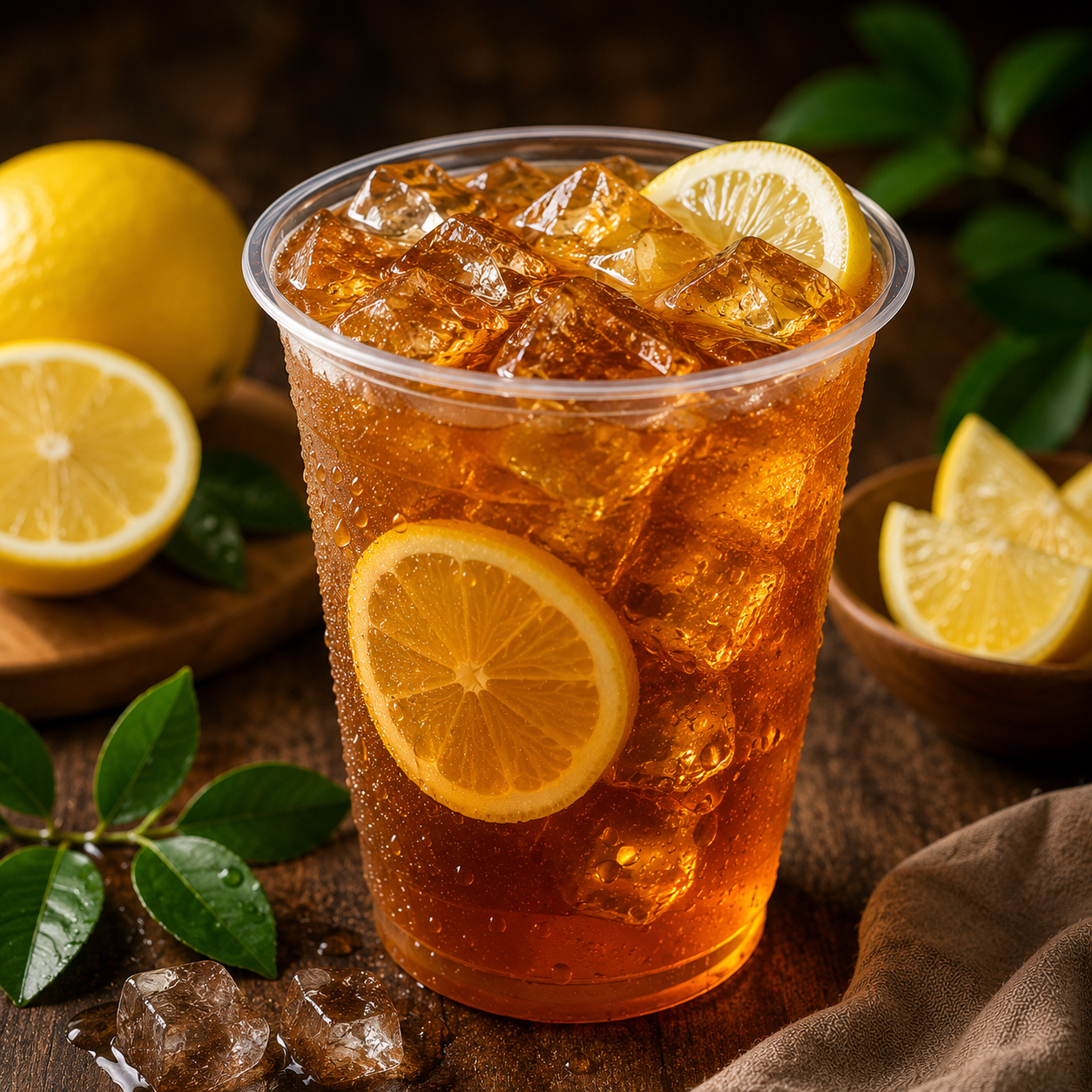 Classic Lemon Iced Tea | Refreshing, Crisp and Homemade Summer Tea Recipe