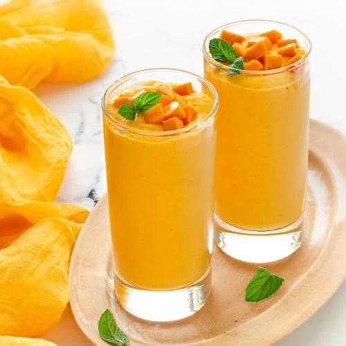 Mango Smoothie Green Tea Honey Lemon Chocolate Frappe with Mango Juice
