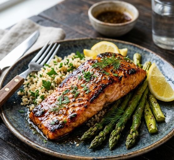 Honey Glazed Salmon Recipe | Sweet, Savory & Perfectly Caramelized Salmon