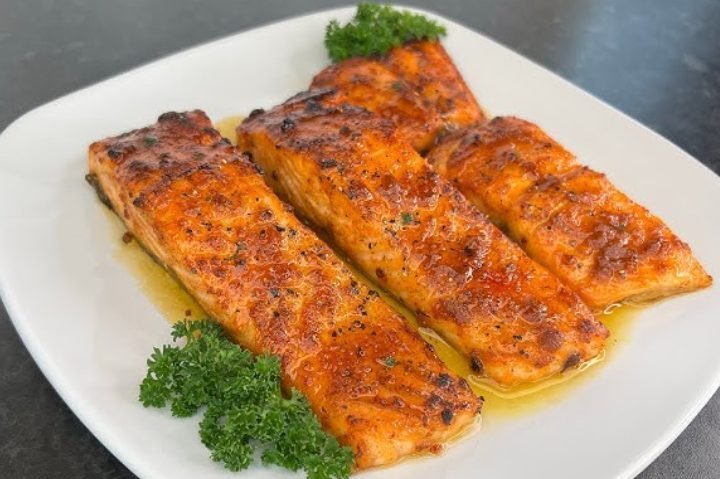 Maple Glazed Salmon Recipe | Sweet and Savory Oven-Baked Salmon