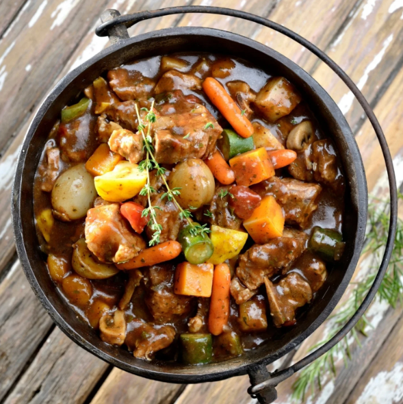 South African Potjiekos | Traditional Slow-Cooked Meat and Vegetable Stew Recipe