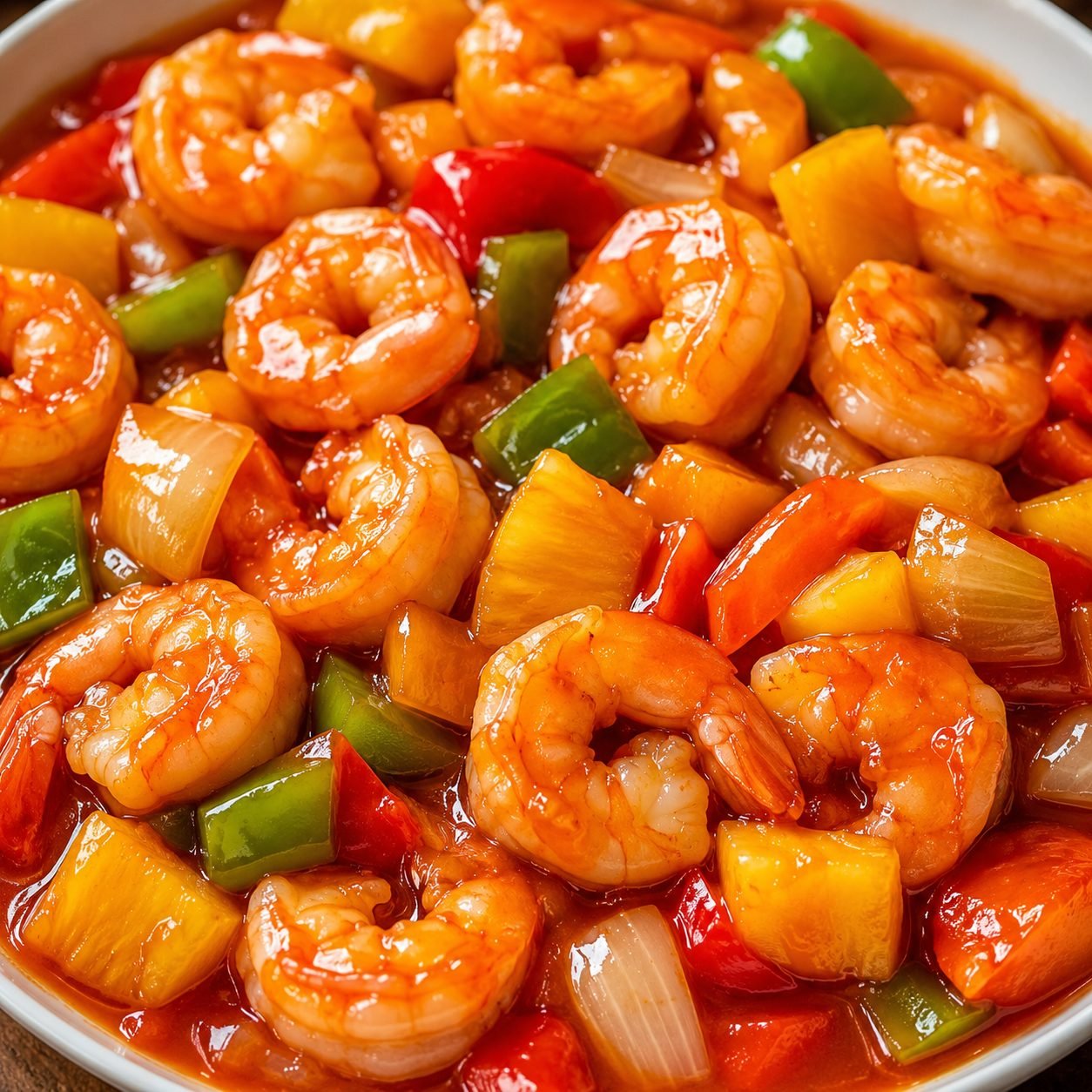 Sweet & Sour Shrimp | Crispy Shrimp in Tangy Homemade Sweet and Sour Sauce