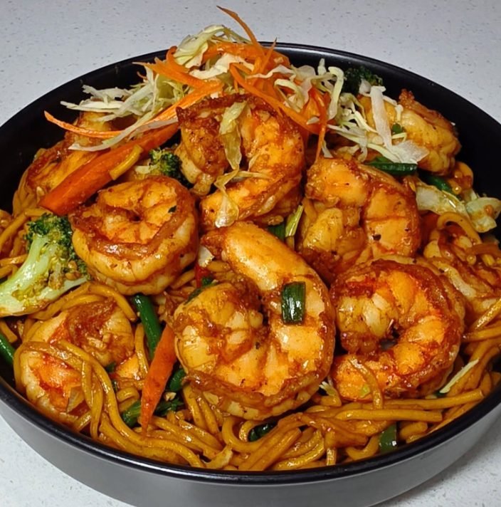 Shrimp Chow Mein | Easy Restaurant-Style Stir-Fried Noodles with Shrimp