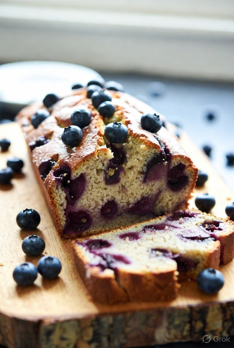 Blueberry Loaf Cake